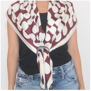 Restyling Scarves: Double Loop